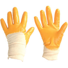 Widly used nitrile coated oil resistant work glove